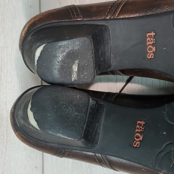 Täos Womens Jive2 Leather Mary Jane Clog boots shoes sz 11 - Picture 13 of 16